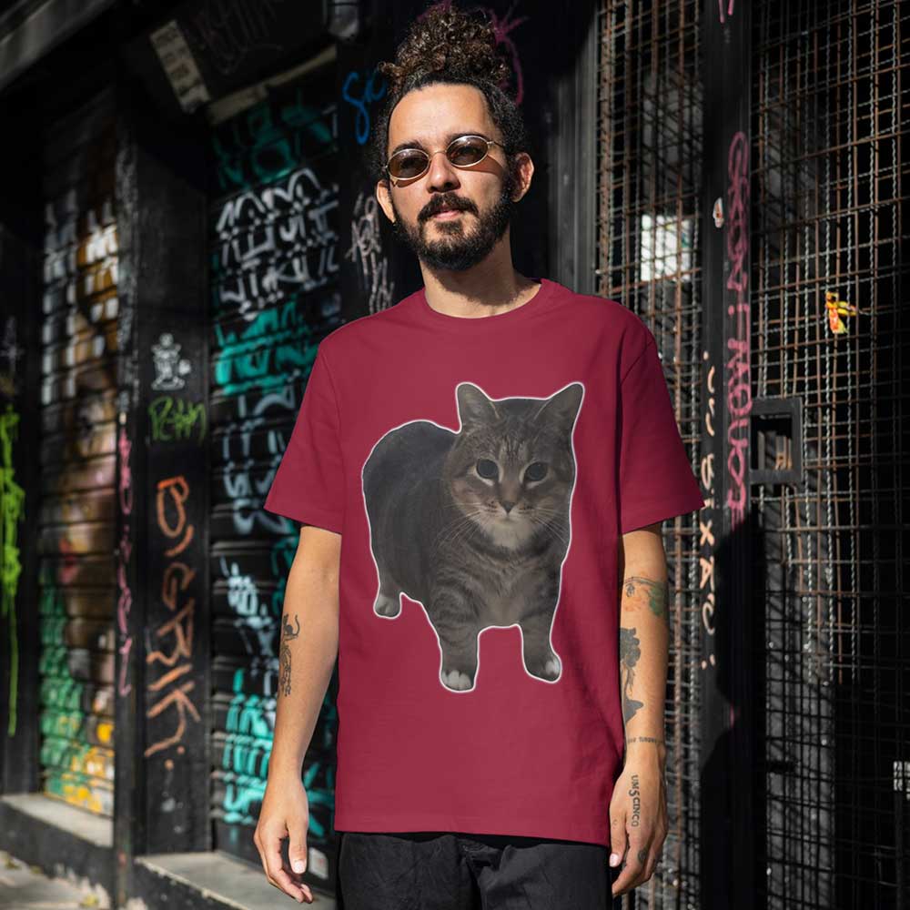 OIIAI Classic Cat T-Shirt  | Where Memes Meet Street Style - UNISEX